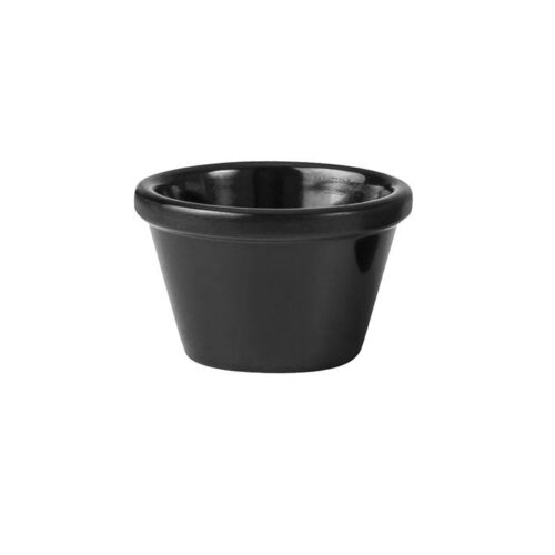 Ramekin - Smooth Black - Ryner Melamine