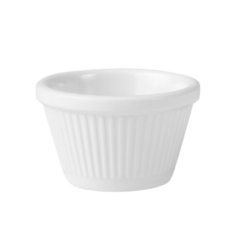 Ramekin - Flutted White - Ryner Melamine