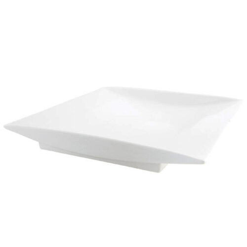 Curved Square Plate - Ryner Tableware