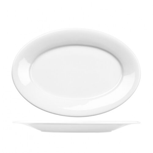 Oval Plate Wide Rim - Art de Cuisine Menu Bowls