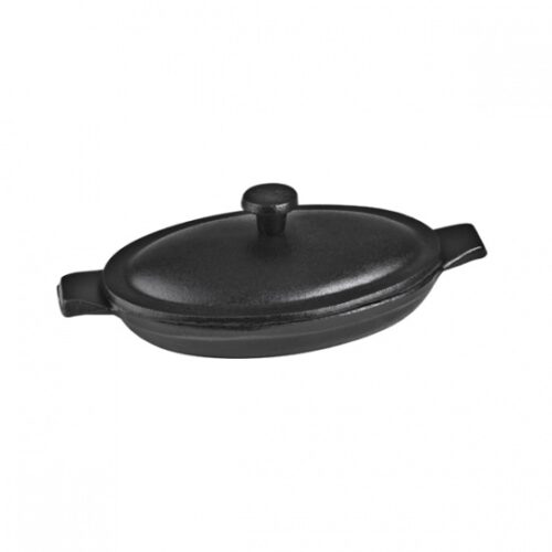 Pujadas - Mini Casserole with Lid - Oval - Cast Iron