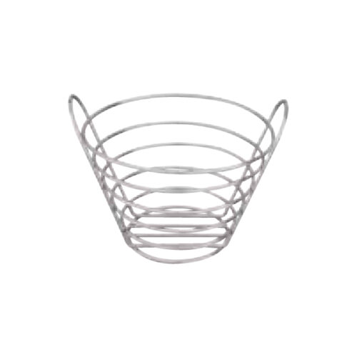 Round Multi-Purpose Basket - Chrome Plated