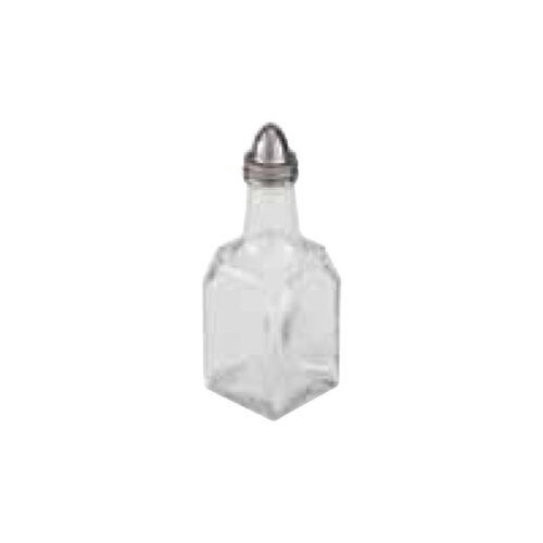 Oil / Vinegar Bottle - Stainless Steel Top / Glass Body