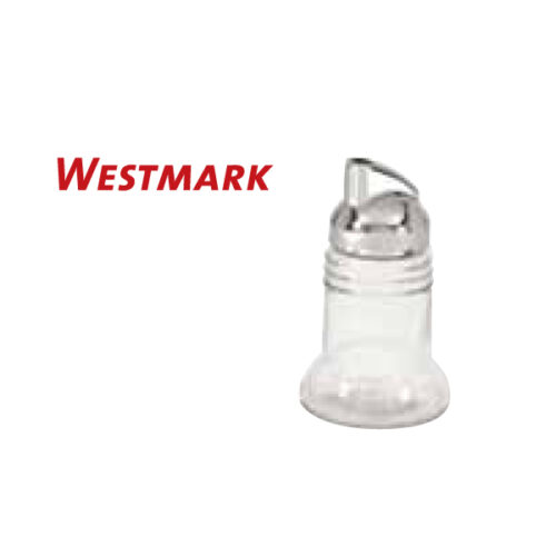 Westmark Multi-Purpose Dispenser - Glass Body, Chrome Plated Top