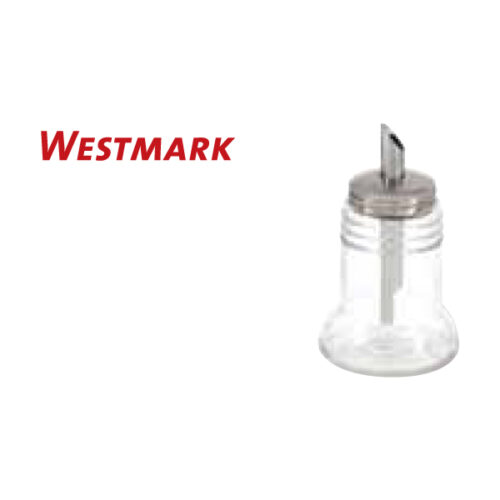 Westmark Sugar Dispenser - Glass Body, Chrome Plated Top