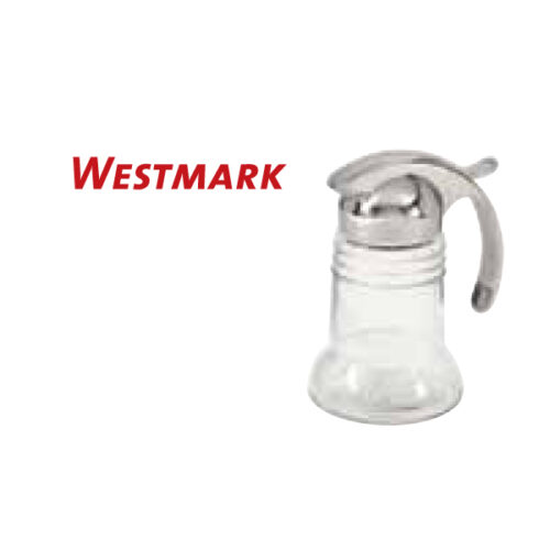 Westmark Syrup Dispenser - Glass Body, Chrome Plated Top