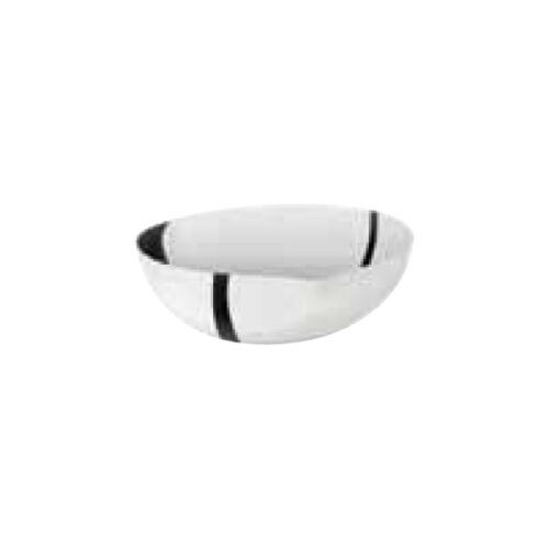 Oval Condiment / Bowl - With Spout - Stainless Steel