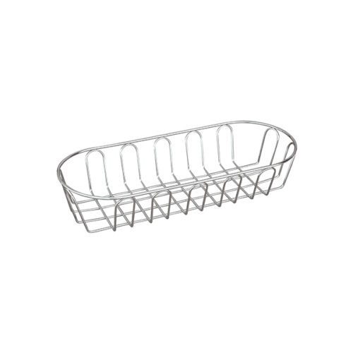 Rectangular Bread Basket - Chrome Plated