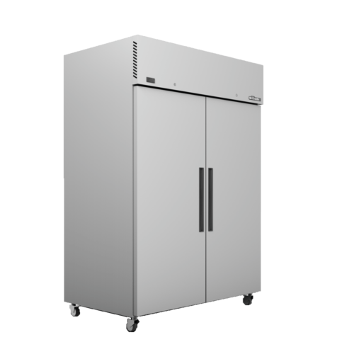 Two Door Stainless Steel Upright Bakery Freezer - 1630 litre