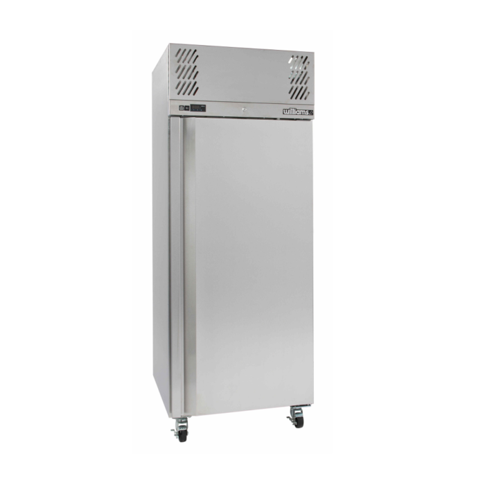 One Door 2/1 Gn Stainless Steel Upright Freezer - 610 litre