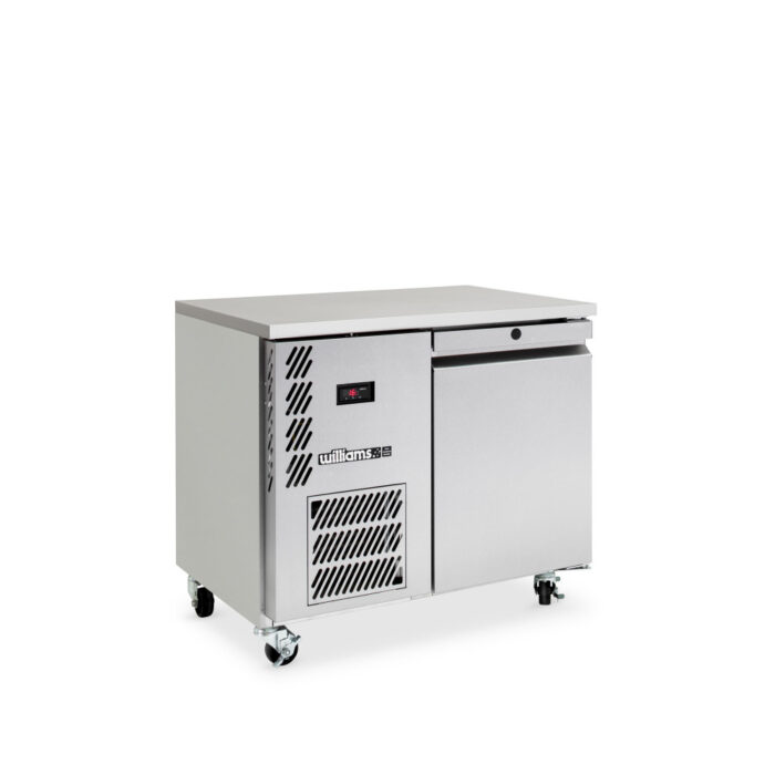 One Door Stainless Steel Under Counter Storage Freezer - 350 litre