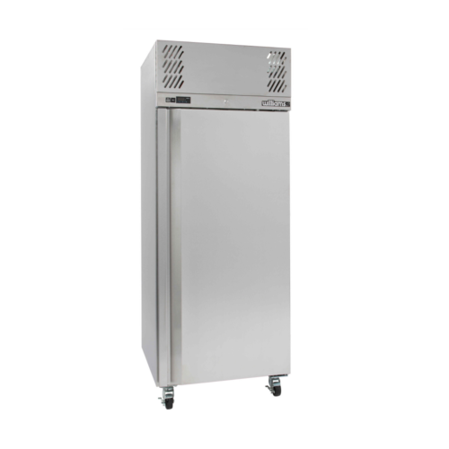 One Door 2/1 Gn Stainless Steel Upright Bakery Freezer - 610 litre