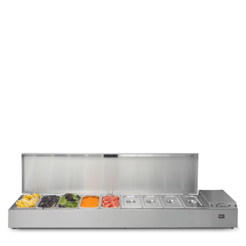 Nine Pan Counter Top Refrigerated Well - 9 x 1/3 pan