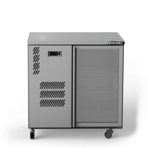 One Door Stainless Steel Under Counter Display Refrigerator - 200 litre