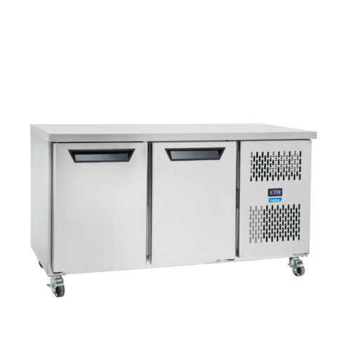 Two Door Under Counter Storage Freezer - 320 litre