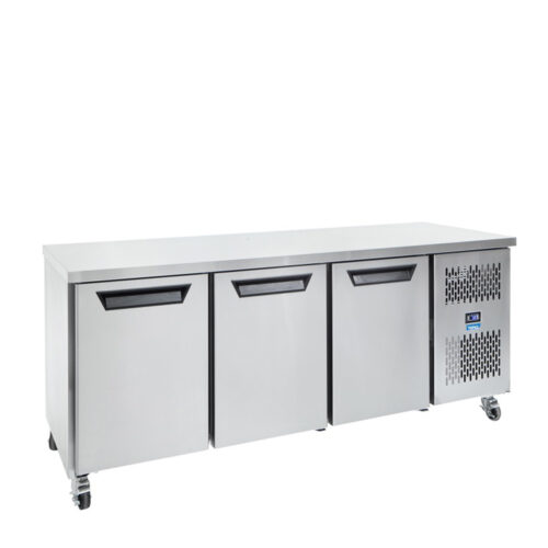 Three Door Under Counter Storage Freezer - 475 litre