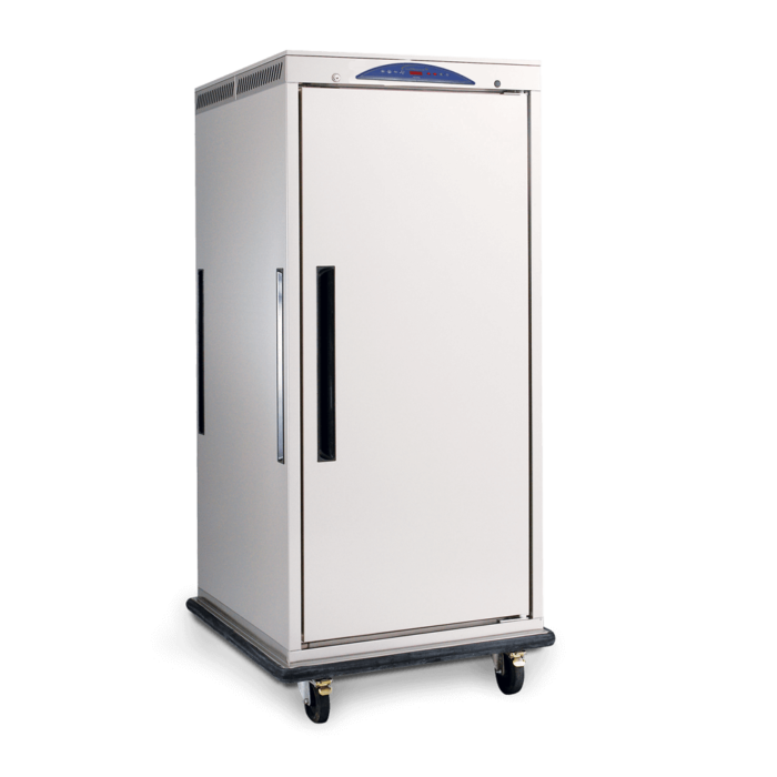 10 Tray Upright Mobile Heated Cabinet