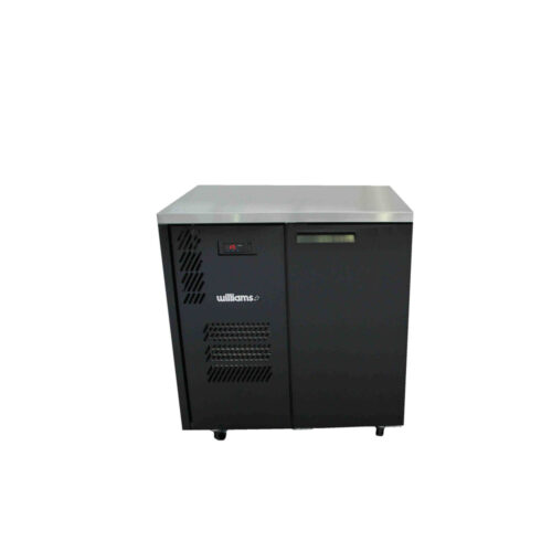 One Door Black Colorbond Under Counter Refrigerator- 200 litre