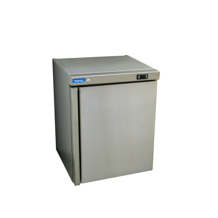 One Door Counter Stainless Steel Milk Refrigerator