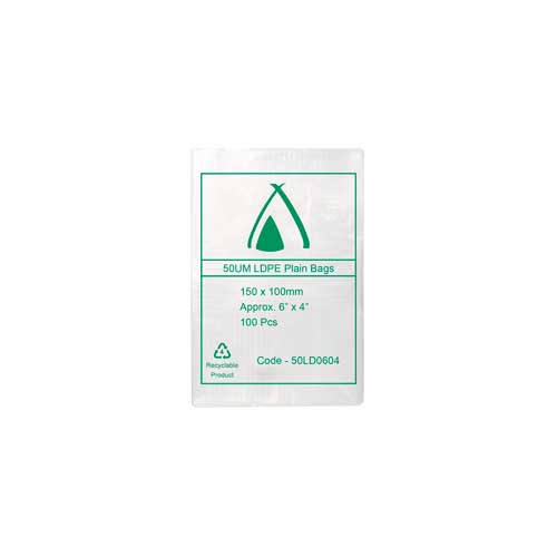 50μm LDPE Bags