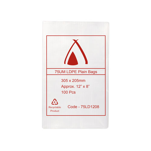 75μm LDPE Bags