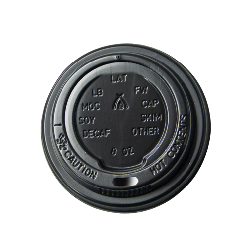 Black Hot Cup Lids