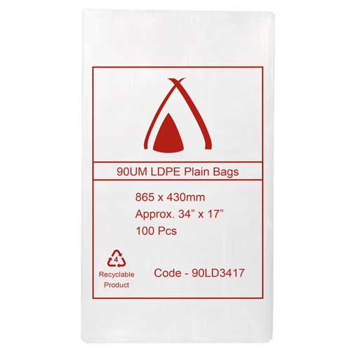 90μm LDPE Bags