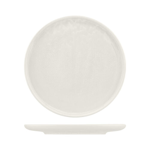 Moda Porcelain - Snow Round Plate