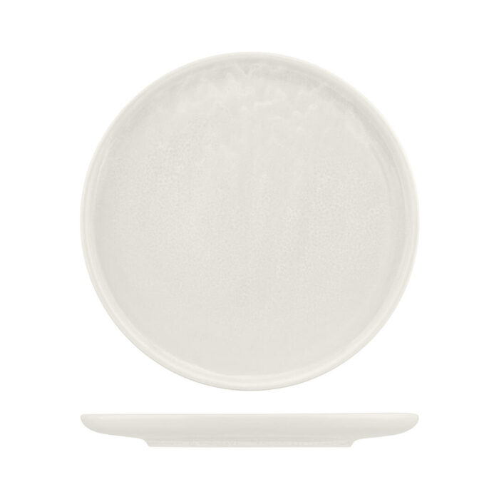 Moda Porcelain - Snow Round Plate