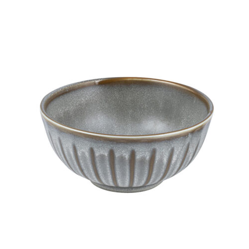 Moda Porcelain - Chic Scalloped Round Bowl