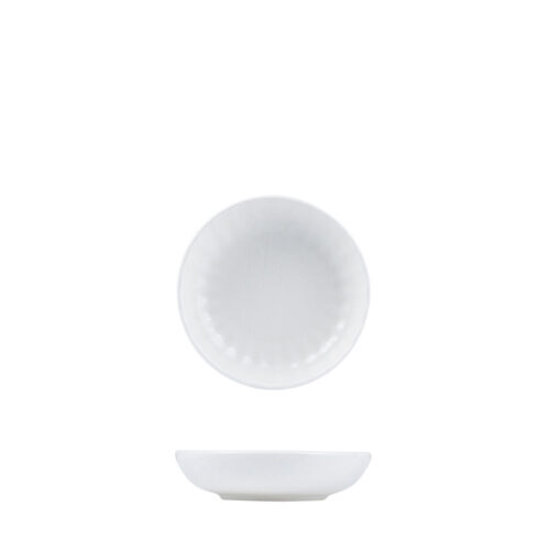 Moda Porcelain - Snow Scalloped Bowl