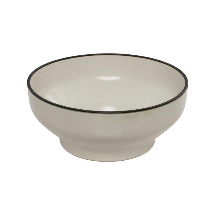 Mod Dusted White Round Bowl