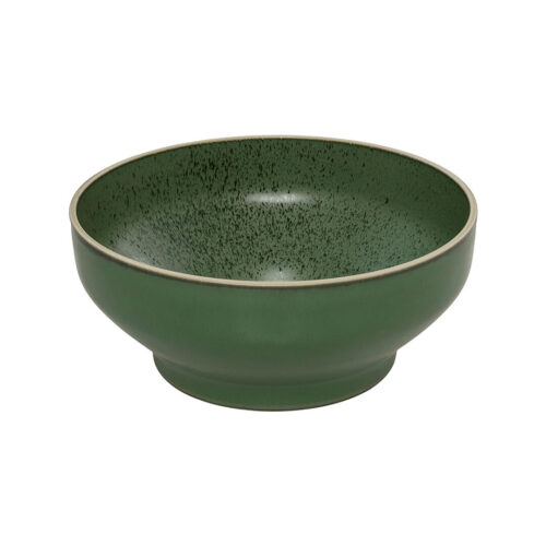 Mod Smokey Basil Round Bowl