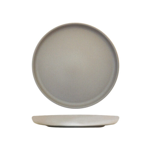 Eclipse Uno Grey - Round Plate