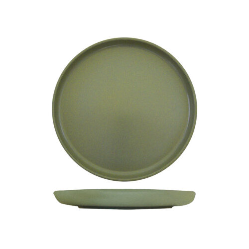 Eclipse Uno Green - Round Plate