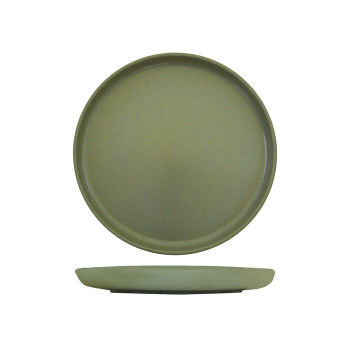 Eclipse Uno Green - Round Plate