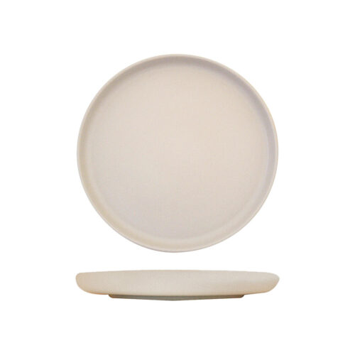 Eclipse Uno Cream - Round Plate