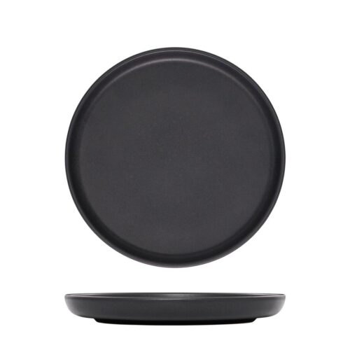 Eclipse Uno Black - Round Plate