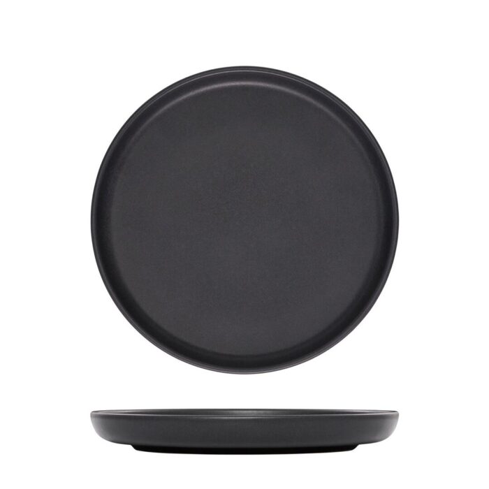 Eclipse Uno Black - Round Plate