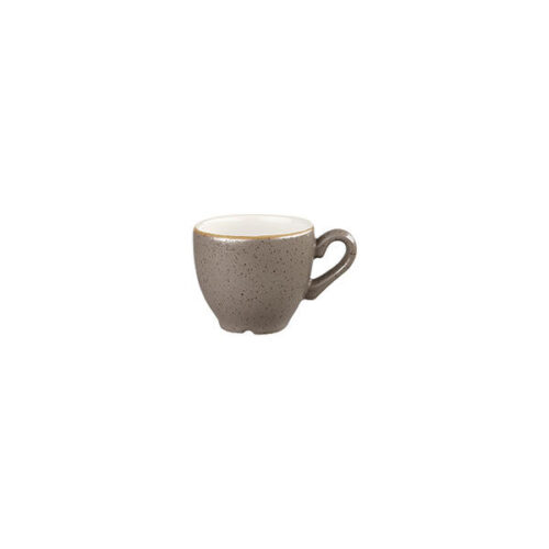 Peppercorn Grey Espresso Cup & Saucer