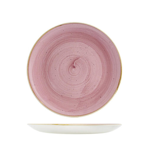 Petal Pink Round Coupe Plate