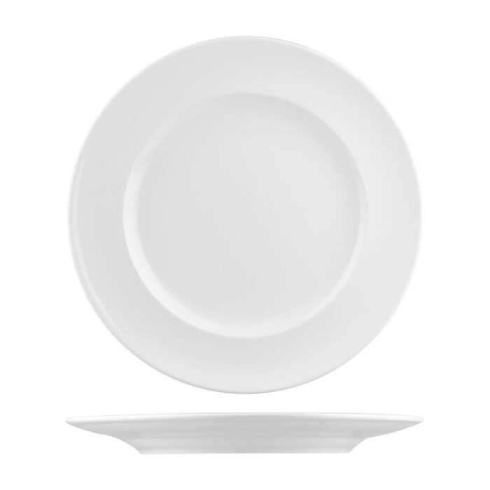 RAK Porcelain - Classic Gourmet Round Plate Wide Rim