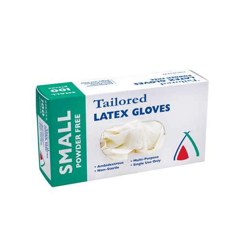 Natural Latex Gloves - Powder Free