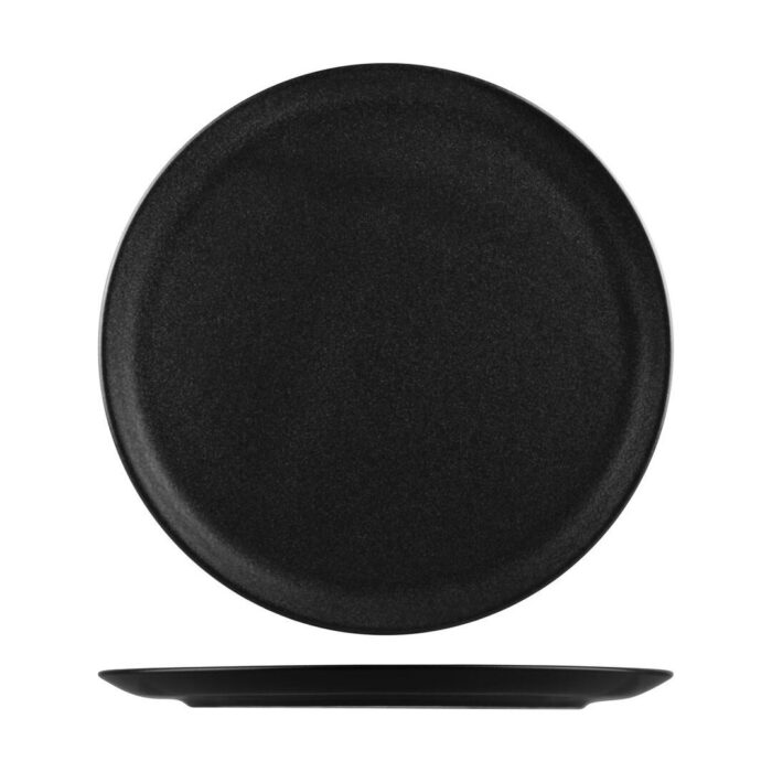 Porcelite - Seasons Graphite Round Pizza Plate