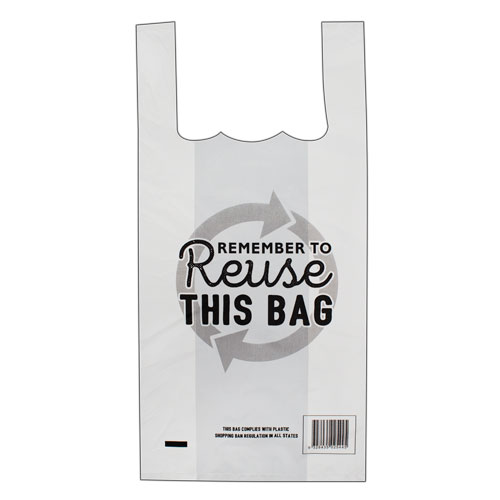 45μm Printed Reusable Singlet Bags