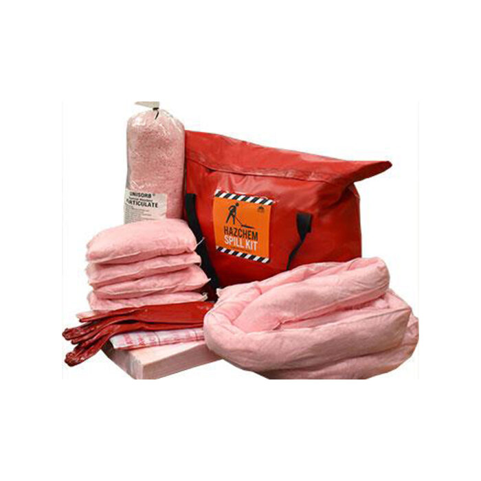 ABSORBENTS & SPILL MANAGEMENT - 131 LITRE Spill kit Hazchem truck bag