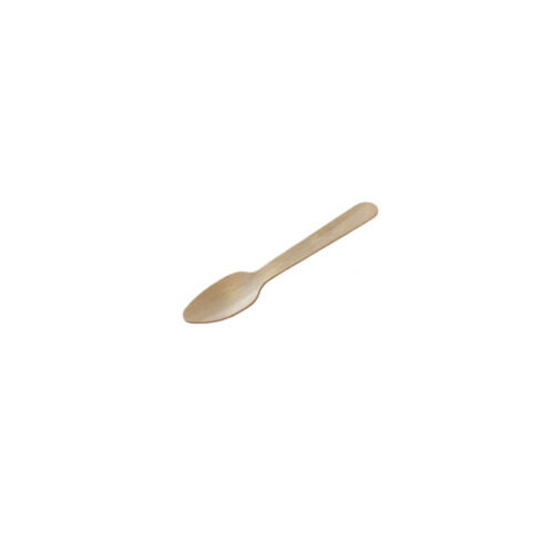 WOODEN CUTLERY - COATED GELATO SPOON