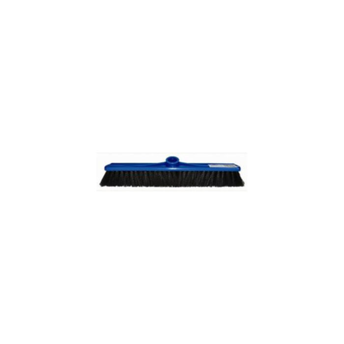 60 cm EDCO Platform Broom Soft Fill (Blue Plastic Back/Black Bristle)