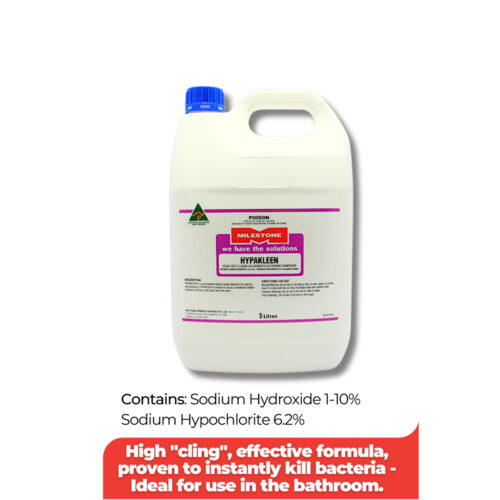 HYPAKLEEN - Heavy-Duty Liquid Chlorinated Detergent/Sanitiser