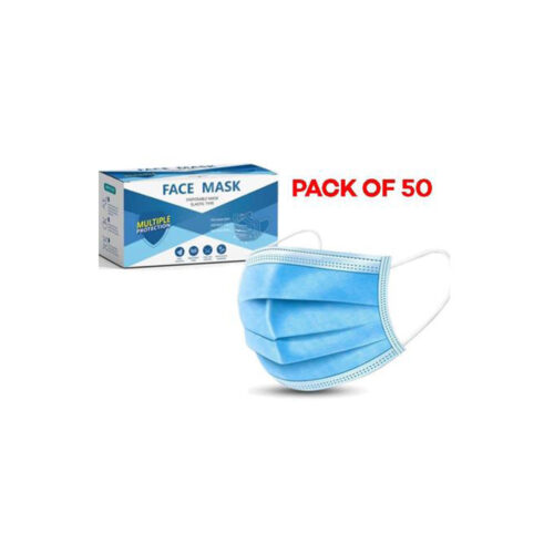 DISPOSABLE FACE MASK 3 PLY ELASTIC TYPE